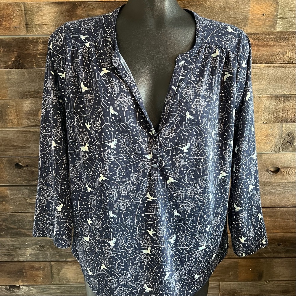 H&M Navy Shirt Size M